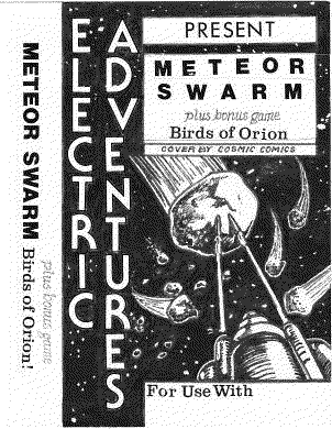 Meteor Swarm and Birds of Orion