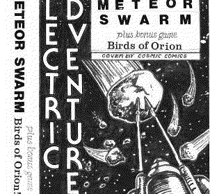 Meteor Swarm/Birds of Orion original cover art