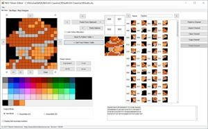 NES Tile Editor in action